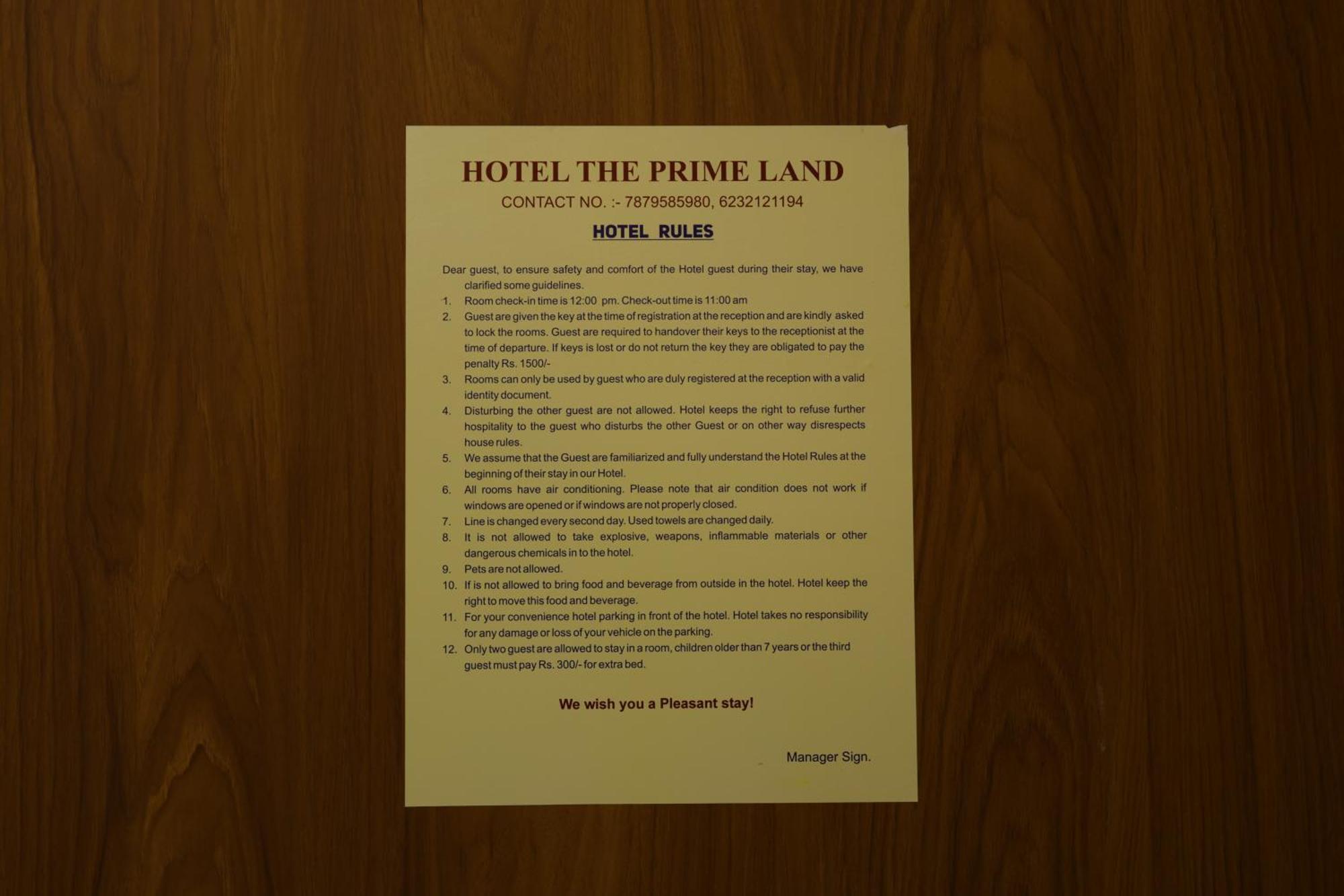 Hotel The Prime Land Hoshangabad 外观 照片